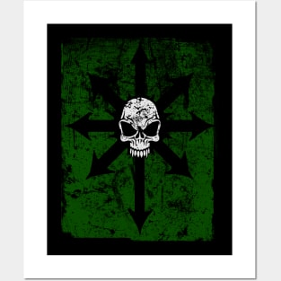 Chaos Green Posters and Art